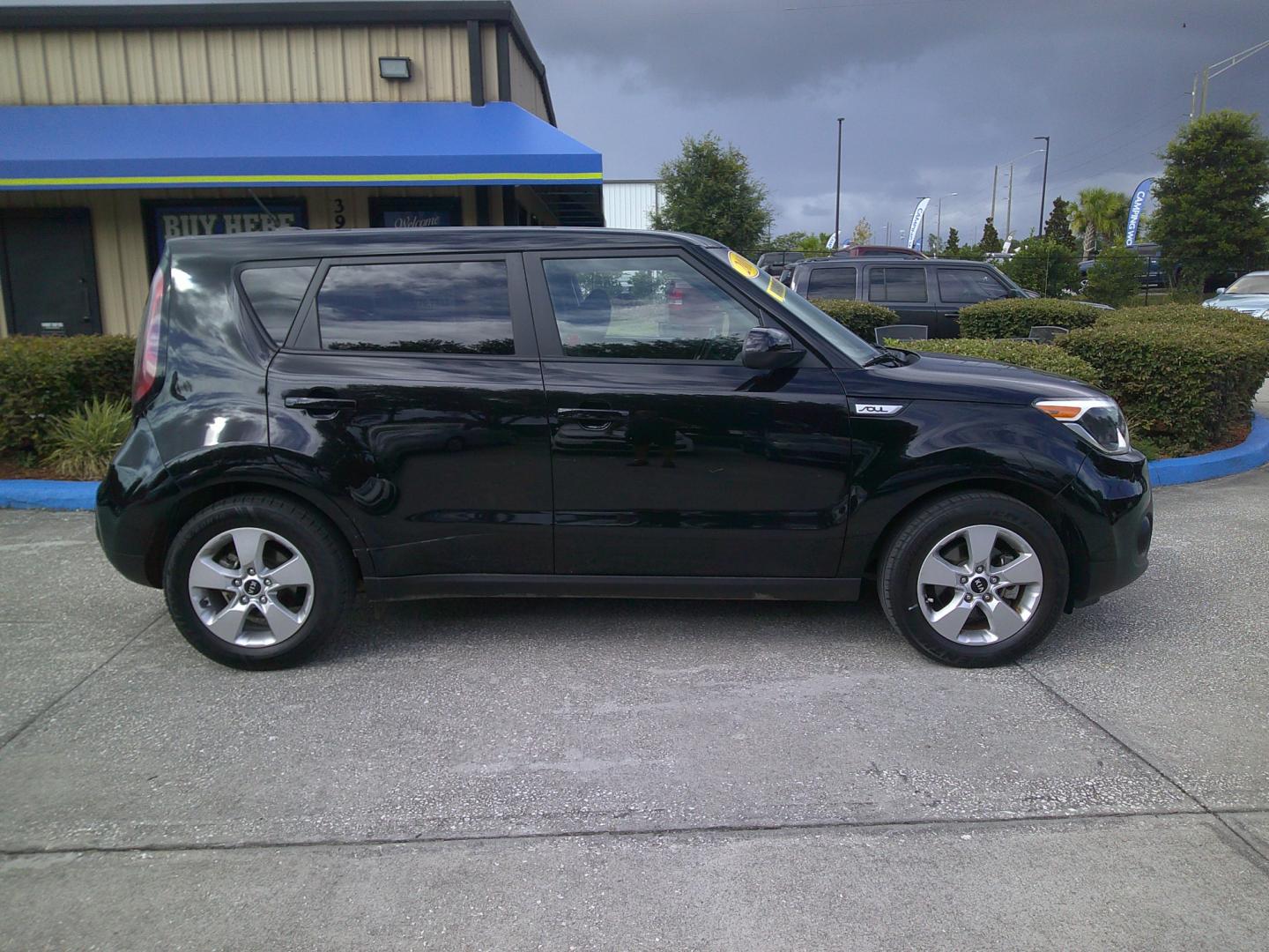 2019 BLACK KIA SOUL BASE (KNDJN2A21K7) , located at 390 Hansen Avenue, Orange Park, FL, 32065, (904) 276-7933, 30.130497, -81.787529 - Photo#2